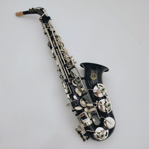 alto saxophone brass eb tune musical instruments new e-flat black nickel plated saxophone pearl buttons
alto saxophone brass eb tune musical instruments new e-flat black nickel plated saxophone pearl buttons