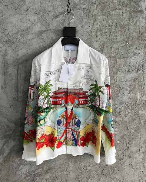 2022 latest brand casual silk shirt ~ us size designer shirt ~ printed design luxury mens shirts, White;black
2022 latest brand casual silk shirt ~ us size designer shirt ~ printed design luxury mens shirts, White;black