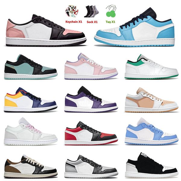 1 1s low mens basketball jumpman shoes stage haze shadow white tan unc pollen cactus jack true blue tropical twist washed denim sneakers tra
1 1s low mens basketball jumpman shoes stage haze shadow white tan unc pollen cactus jack true blue tropical twist washed denim sneakers tra