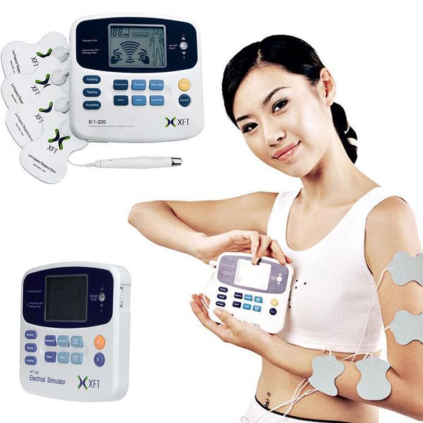 xft-320 dual tens machine digital massager electrode pad acupuncture pen body foot device pain relief perfections
xft-320 dual tens machine digital massager electrode pad acupuncture pen body foot device pain relief perfections