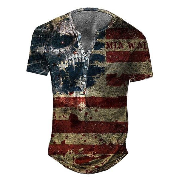 men's henley shirt tee t shirt 3d print striped graphic skull plus size henley daily sports button-down print short sleeve basic casua, White;black
men's henley shirt tee t shirt 3d print striped graphic skull plus size henley daily sports button-down print short sleeve basic casua, White;black