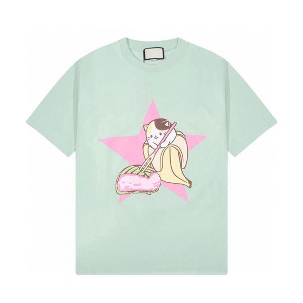 2022 spring summer europe italy star banana cat cartoon tee skateboard t shirt men women fashion cotton tshirt, Black;brown
2022 spring summer europe italy star banana cat cartoon tee skateboard t shirt men women fashion cotton tshirt, Black;brown