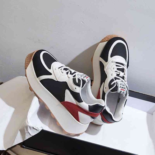 dress shoes ins color matching forrest gump shoes women's autumn winter thick bottom dad leather heighten student muffin q8v8, Black
dress shoes ins color matching forrest gump shoes women's autumn winter thick bottom dad leather heighten student muffin q8v8, Black