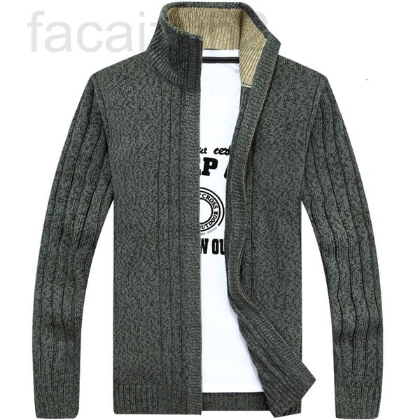 men's sweaters designer autumn and winter thickened cardigan sweater blend fabric loose large men's fashion stand collar for warmt, White;black
men's sweaters designer autumn and winter thickened cardigan sweater blend fabric loose large men's fashion stand collar for warmt, White;black