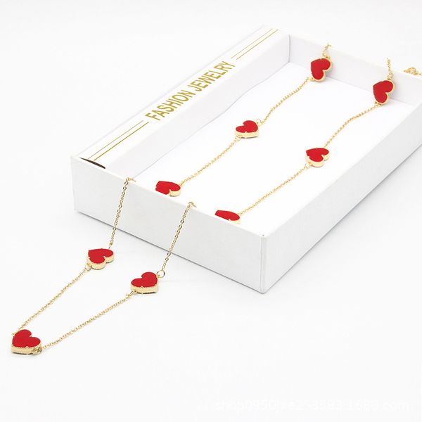 18k gold plated clover pendant stainless steel necklace jewelry for women gift, Silver
18k gold plated clover pendant stainless steel necklace jewelry for women gift, Silver