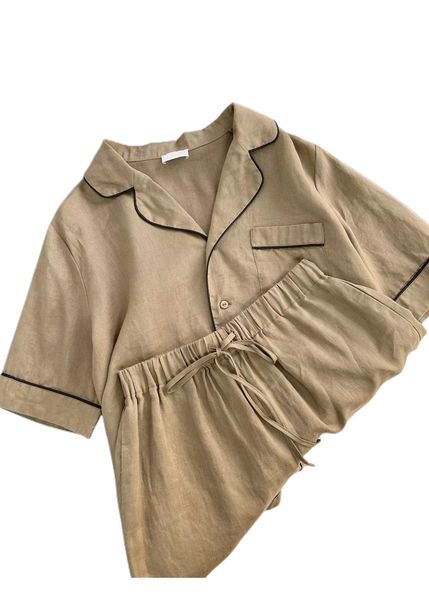 brand women's two piece pants set tracksuits summer inverted triangle collar mid sleeve shirt with loose shorts casual suit women, White
brand women's two piece pants set tracksuits summer inverted triangle collar mid sleeve shirt with loose shorts casual suit women, White
