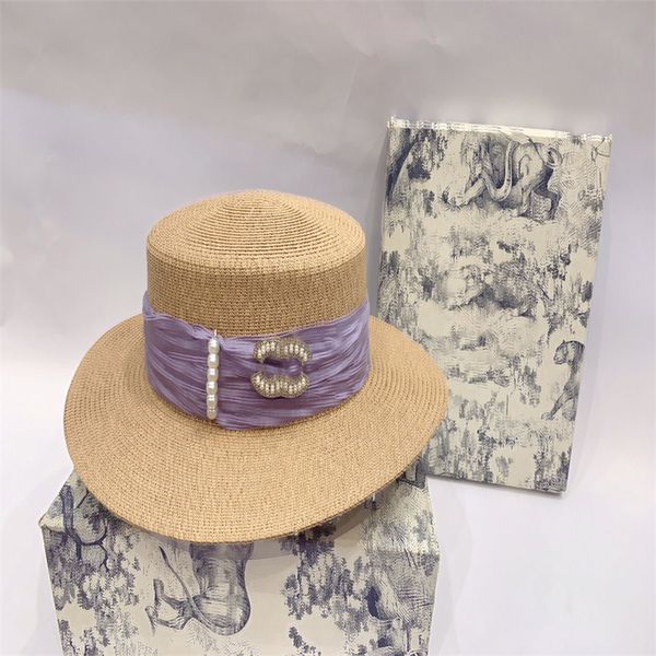 2022 classic bucket hat designer fashion flat straw hat letter print casual small brim hat men and women couple wear, Blue;gray
2022 classic bucket hat designer fashion flat straw hat letter print casual small brim hat men and women couple wear, Blue;gray