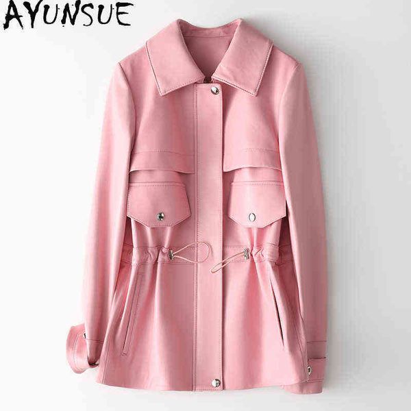 ayunsue 100 natural sheepskin coat female leather women clothing 2020 pink real leather jackets and jackets woman lzj2020 j220727, Black
ayunsue 100 natural sheepskin coat female leather women clothing 2020 pink real leather jackets and jackets woman lzj2020 j220727, Black