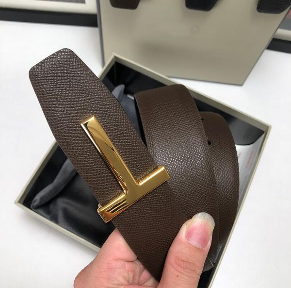tom buckle belt men clothing accessories belt luxury designer big t buckles fashion women genuine leather waistband with box dustbag, Black;brown
tom buckle belt men clothing accessories belt luxury designer big t buckles fashion women genuine leather waistband with box dustbag, Black;brown
