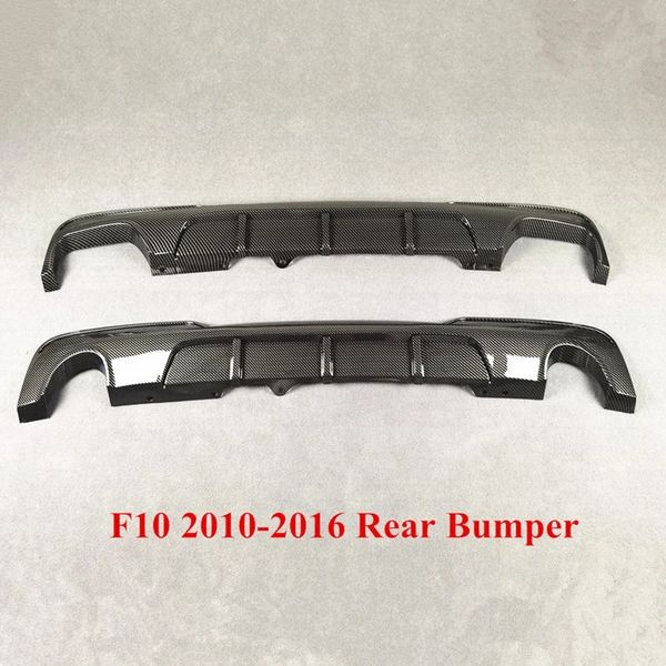 1 piece f-10 body kits carbon pattern rear bumper lip spoiler for bmw 5 series f10 2010-20 16 mp style rear diffuser
1 piece f-10 body kits carbon pattern rear bumper lip spoiler for bmw 5 series f10 2010-20 16 mp style rear diffuser