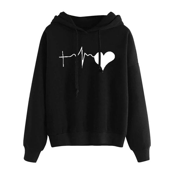 autumn spring sweatshirt women cartoon heartbeat printing hoodie longsleeved loose vintage sweater sudaderas para mujer 220813, Black
autumn spring sweatshirt women cartoon heartbeat printing hoodie longsleeved loose vintage sweater sudaderas para mujer 220813, Black