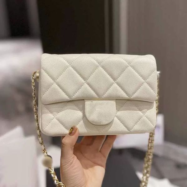 18cm women luxury crossbody designer bags flap plain color caviar cowhide classic handbag vintage gold-tone metal chains adjuster shoulder b
18cm women luxury crossbody designer bags flap plain color caviar cowhide classic handbag vintage gold-tone metal chains adjuster shoulder b