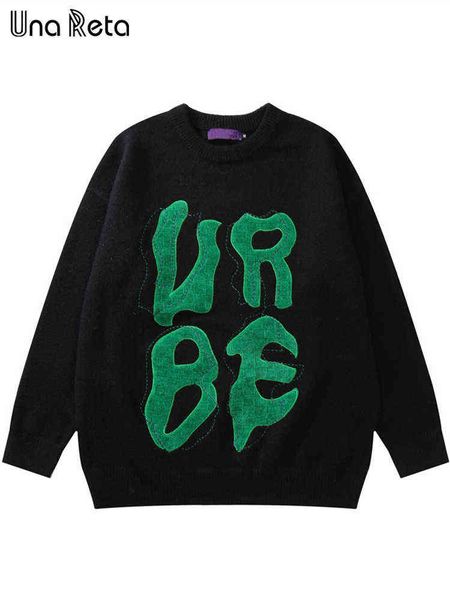 reta mens una sweaters 2022 winter men's clothes hip hop knitted long sleeve casual pull homme pullovers couple sweater t220730, White;black
reta mens una sweaters 2022 winter men's clothes hip hop knitted long sleeve casual pull homme pullovers couple sweater t220730, White;black