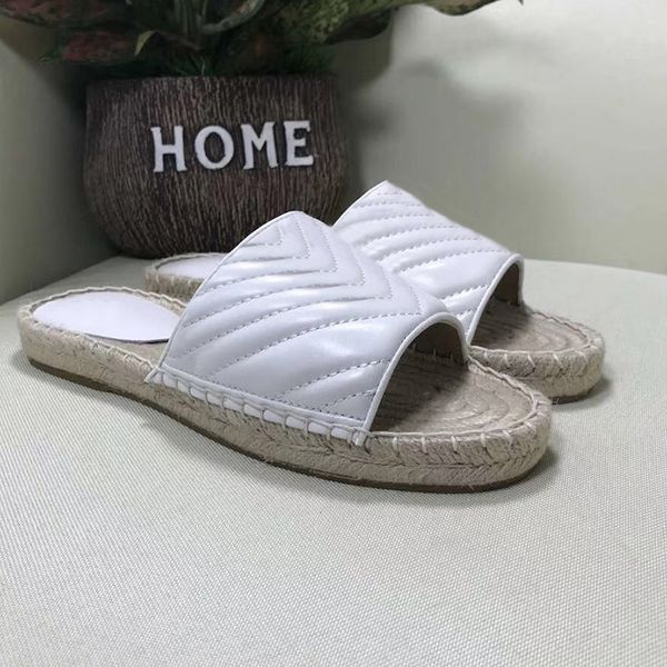 women slipper white leather espadrille stripes straw fisherman sandals with two tone canvas outdoor beach thick sandals with boxno30, Black
women slipper white leather espadrille stripes straw fisherman sandals with two tone canvas outdoor beach thick sandals with boxno30, Black
