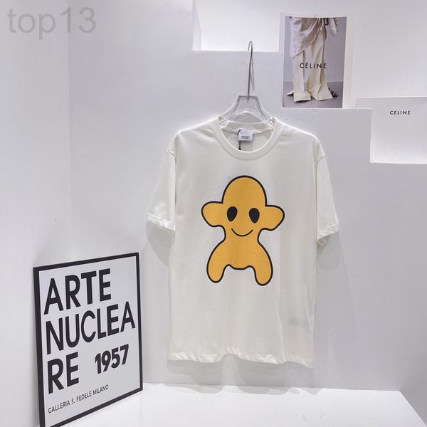 women's t-shirt designer chaopai 22 early spring new funny cartoon animation yellow starfish print cute age reduction casual short slee, White
women's t-shirt designer chaopai 22 early spring new funny cartoon animation yellow starfish print cute age reduction casual short slee, White
