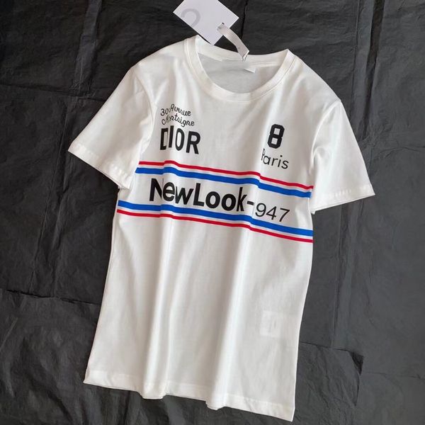 women's t-shirt designer chaopai 22 early spring new letter pattern round neck t-shirt women's sleeve short slim super fire ciph, White
women's t-shirt designer chaopai 22 early spring new letter pattern round neck t-shirt women's sleeve short slim super fire ciph, White