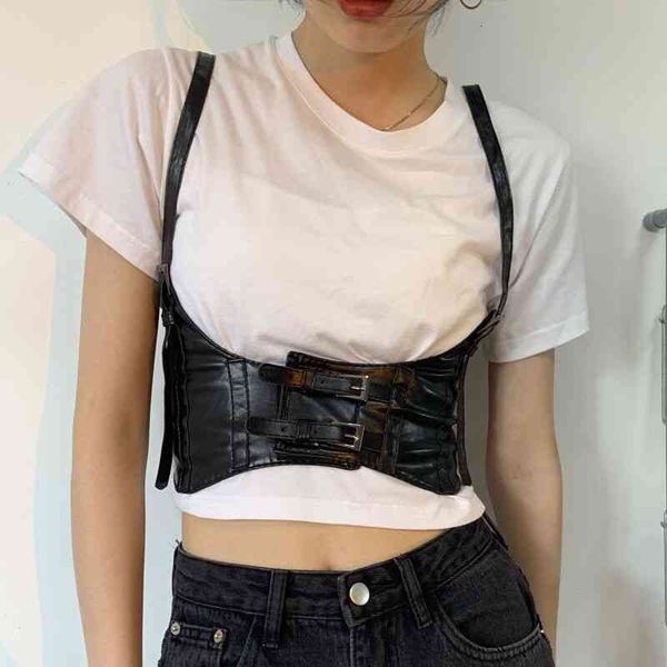 belts fashionable strap waist seal decoration, with black elastic punk suspender and suit belt, women's 10hj, Black;brown
belts fashionable strap waist seal decoration, with black elastic punk suspender and suit belt, women's 10hj, Black;brown