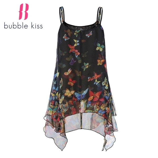 camisole femme strap female butterfly sleeveless printed suspenders drawstring chiffon beach women's tee summer 210325, White
camisole femme strap female butterfly sleeveless printed suspenders drawstring chiffon beach women's tee summer 210325, White