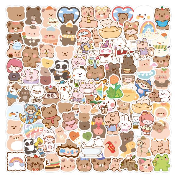 102pcs lot cartoon cute bear graffiti sticker for bicycle lapsuitcase stationery phone case waterproof stickers decals wholesale
102pcs lot cartoon cute bear graffiti sticker for bicycle lapsuitcase stationery phone case waterproof stickers decals wholesale
