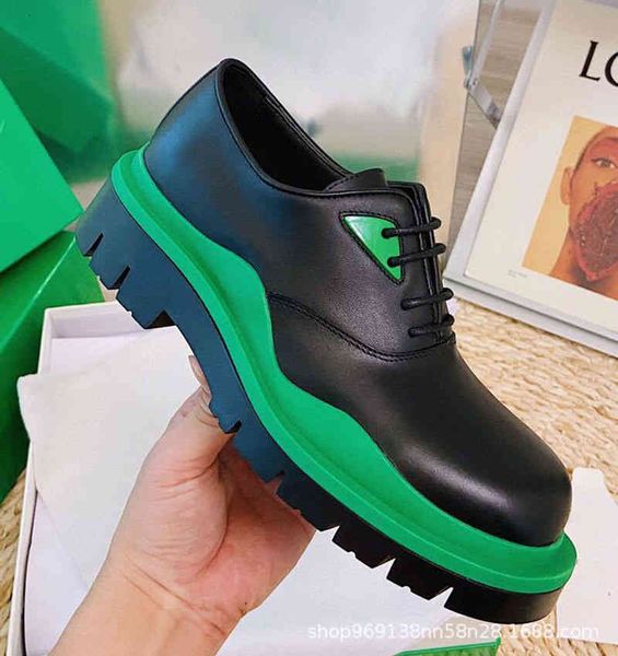 slippers early autumn round head thick soled lace up gear color matching single shoes british style cowhide small leather for women, Black
slippers early autumn round head thick soled lace up gear color matching single shoes british style cowhide small leather for women, Black