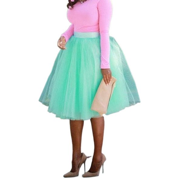 skirts women puff tulle skirt green faldas high waist midi knee length secret plus size grunge jupe female tutu e07i#, Black
skirts women puff tulle skirt green faldas high waist midi knee length secret plus size grunge jupe female tutu e07i#, Black