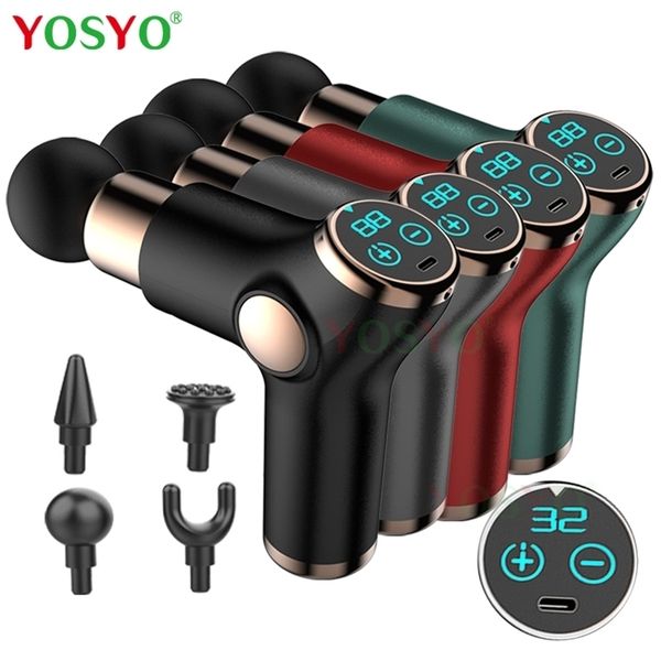 massage gun deep tissue percussion mini lcd 32 speeds muscle massager pain relief body relax fitness 220620
massage gun deep tissue percussion mini lcd 32 speeds muscle massager pain relief body relax fitness 220620