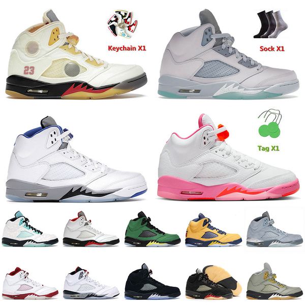 mens basketball jumpman shoes 5 5s v off sail easter stealth pinksicle bluebird concord oreo metallic gold fire red jorda jorden sneakers tr 
mens basketball jumpman shoes 5 5s v off sail easter stealth pinksicle bluebird concord oreo metallic gold fire red jorda jorden sneakers tr