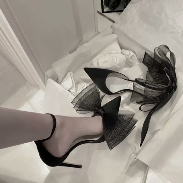 selling spring 2022 new style recommended jc bow high heels thin heel shallow mouth asymmetric pointed sandals for women, Black
selling spring 2022 new style recommended jc bow high heels thin heel shallow mouth asymmetric pointed sandals for women, Black