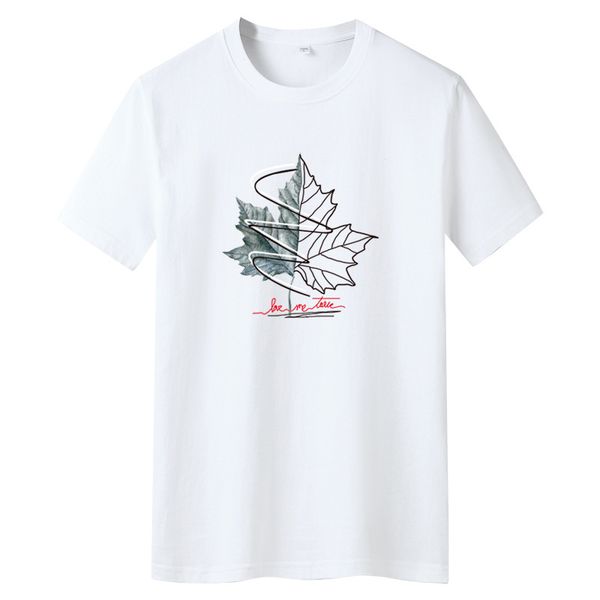 2022 summer mens t shirt maple print short sleeve crewneck tshirt fashion cotton tee streetwear boy prnted t-shirt plus size 2xl 3xl 4xl 5xl, White;black
2022 summer mens t shirt maple print short sleeve crewneck tshirt fashion cotton tee streetwear boy prnted t-shirt plus size 2xl 3xl 4xl 5xl, White;black