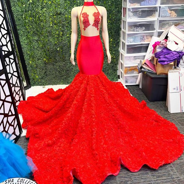 red prom dresses beaded appliques ruffles dress for party high neck sleeveless evening gown mermaid dinner gowns for ladies, Black
red prom dresses beaded appliques ruffles dress for party high neck sleeveless evening gown mermaid dinner gowns for ladies, Black