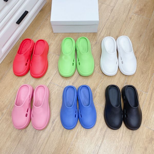 2022 designer foam rubber muller shoes men women sandals outdoor casual shoes thick bottom slides, Black
2022 designer foam rubber muller shoes men women sandals outdoor casual shoes thick bottom slides, Black
