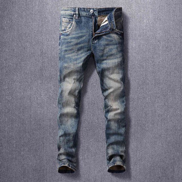 men's jeans spring and summer ruffian handsome blue jeans men's korean fashion straight slim elastic leggings gczz
men's jeans spring and summer ruffian handsome blue jeans men's korean fashion straight slim elastic leggings gczz