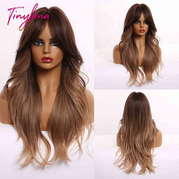 tiny lana middle synthetic point natural wavy wigs with bangs gradient brown to golden with highlight for women heat resistant, Black;brown
tiny lana middle synthetic point natural wavy wigs with bangs gradient brown to golden with highlight for women heat resistant, Black;brown