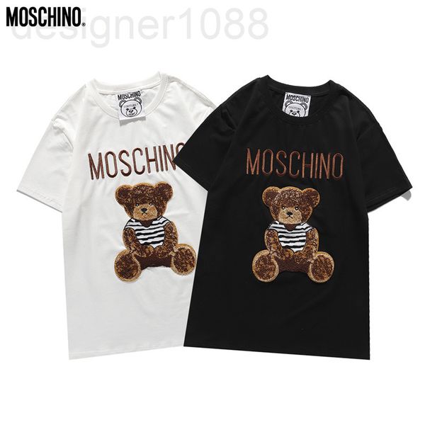 men's t-shirts designer embroidered letter flocked bear new korean loose printed embroidered short sleeve t-shirt 734l, White;black
men's t-shirts designer embroidered letter flocked bear new korean loose printed embroidered short sleeve t-shirt 734l, White;black