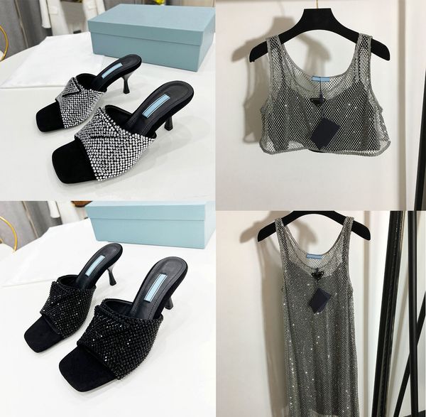 diamond womens slippers dresses designer shoes see through skirt vest triangle logo sandals women clothes, Blue;gray
diamond womens slippers dresses designer shoes see through skirt vest triangle logo sandals women clothes, Blue;gray