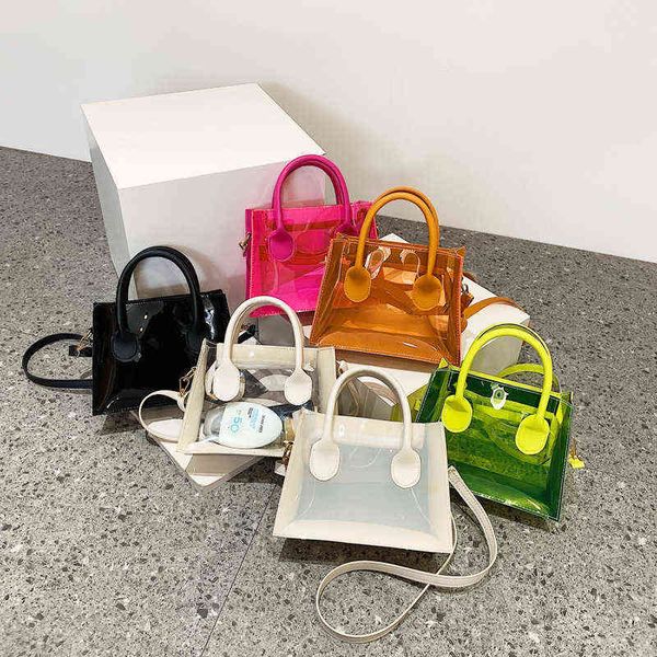 2022 fashion pvc jelly bag women small transparent handbag summer clear shoulder bag chain crossbody messenger bag for girls y220527
2022 fashion pvc jelly bag women small transparent handbag summer clear shoulder bag chain crossbody messenger bag for girls y220527