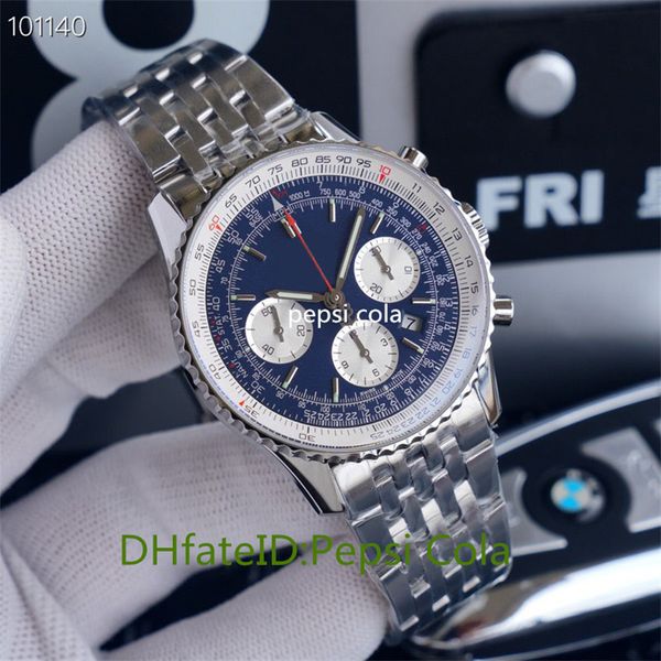 new men's watches aviation timing series 1884 43mm mechanical watch 904l gf factory made 7750 movement sapphire fashion diving wristwat, Slivery;brown
new men's watches aviation timing series 1884 43mm mechanical watch 904l gf factory made 7750 movement sapphire fashion diving wristwat, Slivery;brown