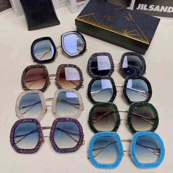 22 new polygon sunglasses female same fashion personalized diamond rimmed large frame men vintage eyeglasses leisure, White;black
22 new polygon sunglasses female same fashion personalized diamond rimmed large frame men vintage eyeglasses leisure, White;black