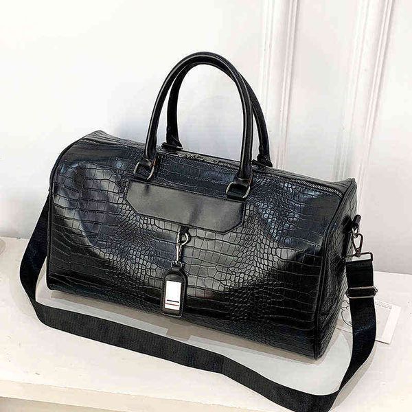 fashion embossed short distance travel bag portable large capacity soft leather luggage bag out boarding bag 220623
fashion embossed short distance travel bag portable large capacity soft leather luggage bag out boarding bag 220623