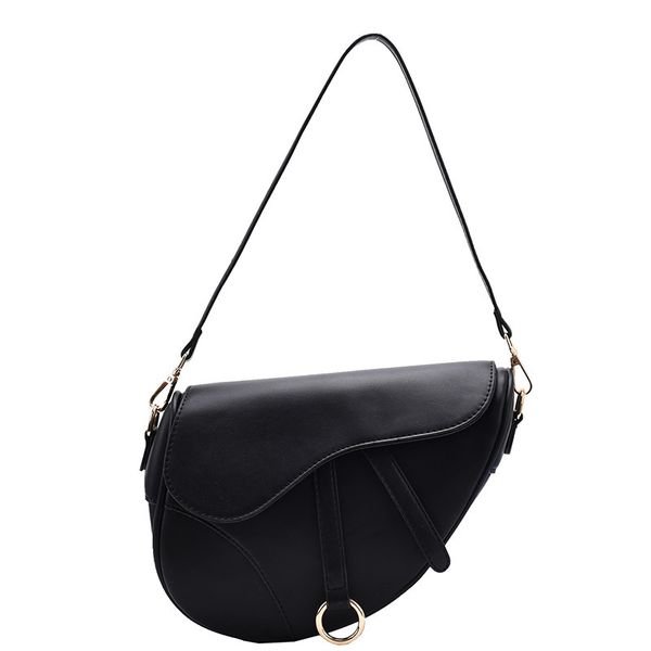 evening bags women's bag leisure saddle pu solid color diagonal fashion easy matching lady handbags
evening bags women's bag leisure saddle pu solid color diagonal fashion easy matching lady handbags