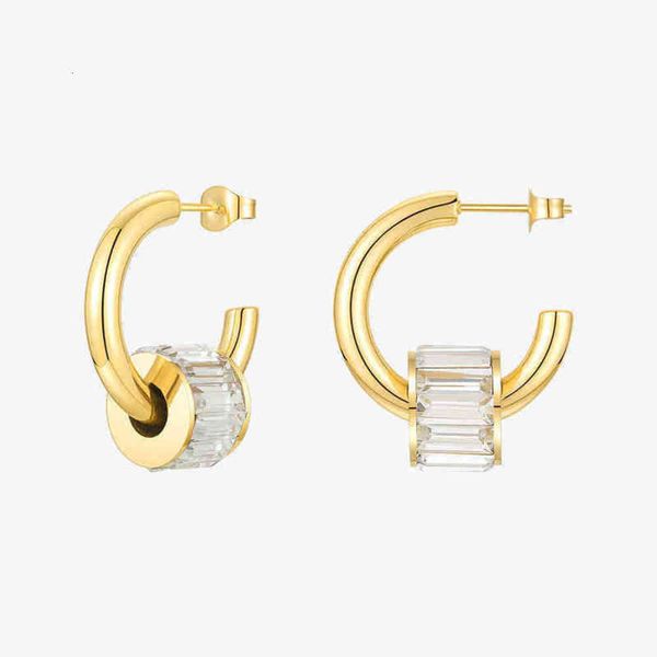 charm enfashion piercing zircon earring for women gold color small earrings stainless steel fashion jewelry party kolczyki e1220 220316, Golden
charm enfashion piercing zircon earring for women gold color small earrings stainless steel fashion jewelry party kolczyki e1220 220316, Golden