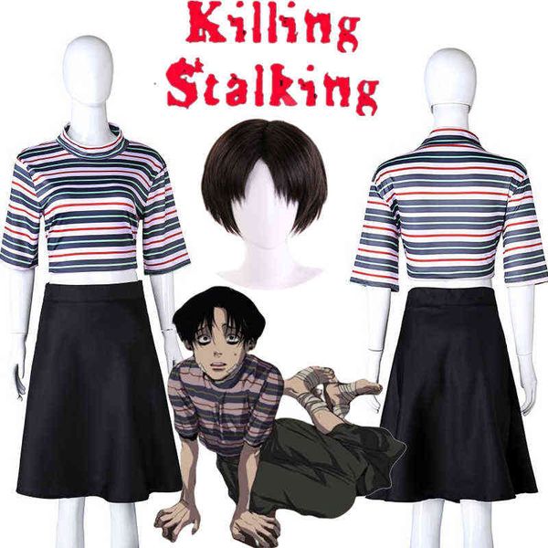 stalking yoonbum yoon bum cosplay come wig girls casual t-shirt skirt halloween carnival uniforms custom made l220714, Black;red
stalking yoonbum yoon bum cosplay come wig girls casual t-shirt skirt halloween carnival uniforms custom made l220714, Black;red