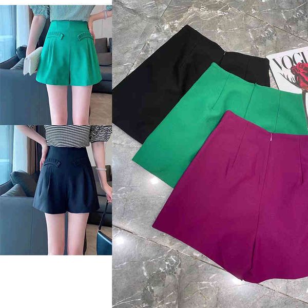 women's shorts p145180yk spring and summer high waist eyelash design shorts women, White;black
women's shorts p145180yk spring and summer high waist eyelash design shorts women, White;black