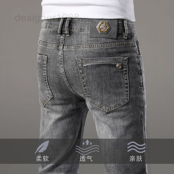 men's jeans designer 2022 summer thin jeans men's small feet slim fit elastic straight tube smoke gray trendy brand high-grade pan, Blue
men's jeans designer 2022 summer thin jeans men's small feet slim fit elastic straight tube smoke gray trendy brand high-grade pan, Blue