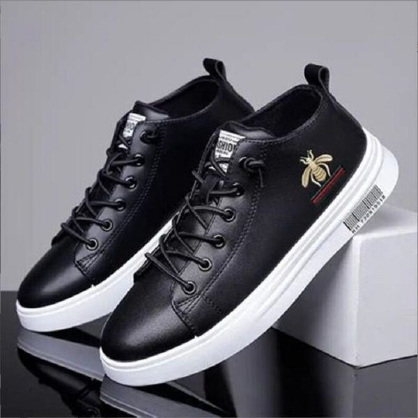 new men's leather shoes korean trend comfortable loafer shoes british fashion men sneakers moccasins da50, Black
new men's leather shoes korean trend comfortable loafer shoes british fashion men sneakers moccasins da50, Black