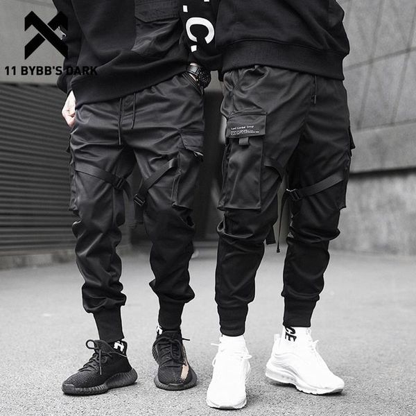 11 bybb s dark men joggers pants multi pocket elastic waist harem hip hop streetwear sweatpants pencil techwear 220719, Black
11 bybb s dark men joggers pants multi pocket elastic waist harem hip hop streetwear sweatpants pencil techwear 220719, Black
