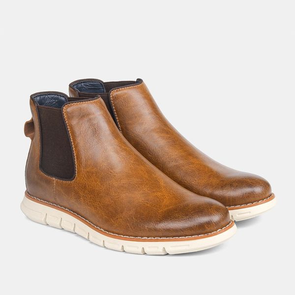 men chelsea boots lightweight comfortable anti-slip breathable ankle boots all-match outdoor casual shoes, Black
men chelsea boots lightweight comfortable anti-slip breathable ankle boots all-match outdoor casual shoes, Black
