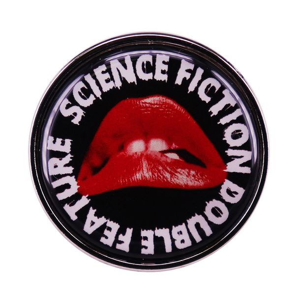 science fiction double feature pin red biting lips brooch rocky horror badge fashion jewelry decor, Blue
science fiction double feature pin red biting lips brooch rocky horror badge fashion jewelry decor, Blue
