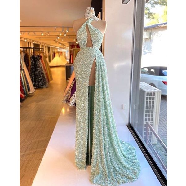 vestidos de noche high neck evening dresses sleeveless beaded luxury sparkly formal gown robe de soiree, Black;red
vestidos de noche high neck evening dresses sleeveless beaded luxury sparkly formal gown robe de soiree, Black;red