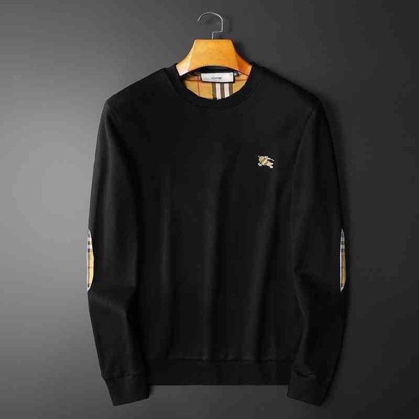 good brand coat 2022 autumn and winter men's new round neck embroidered cotton long sleeve bottoming 4yrw, Black;brown
good brand coat 2022 autumn and winter men's new round neck embroidered cotton long sleeve bottoming 4yrw, Black;brown